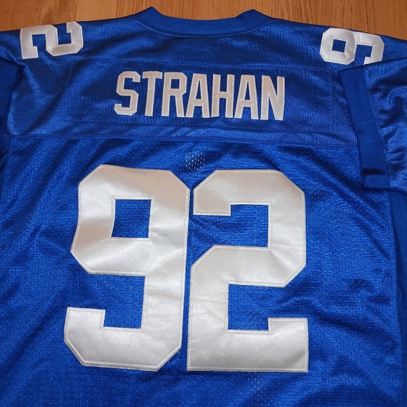 Reebok Michael Straham #92 New York Giants Vintage Football Jersey Size 56 - Picture 5 of 6